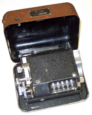 Hagelin C-36 Mechanical Cipher Device