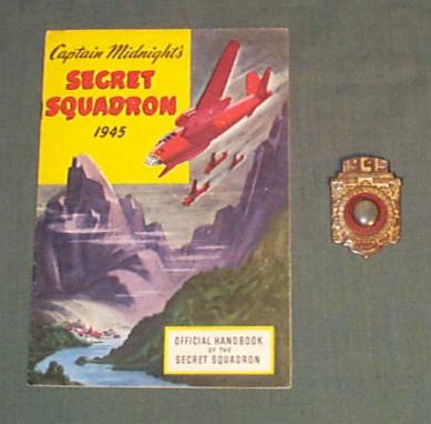 1945 Decoder Badge & Manual