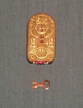 1949 Decoder Badge & Key