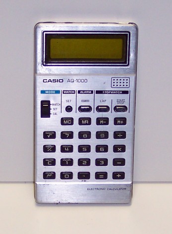 Casio Pocket Calculator Model AQ-1000