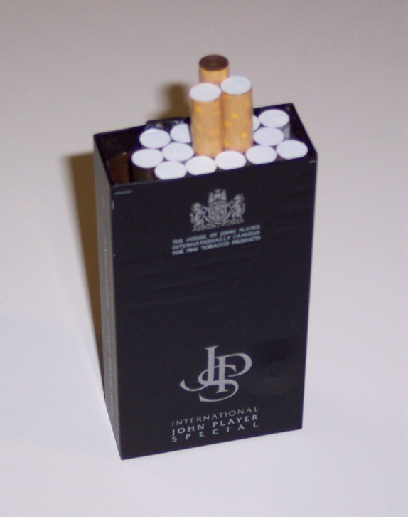 John Player Special cigarette pack camera