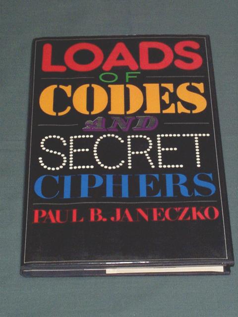 Loads of Codes and Secret Ciphers