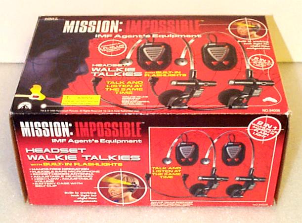 Mission Impossible: Headset Walkie-Talkies