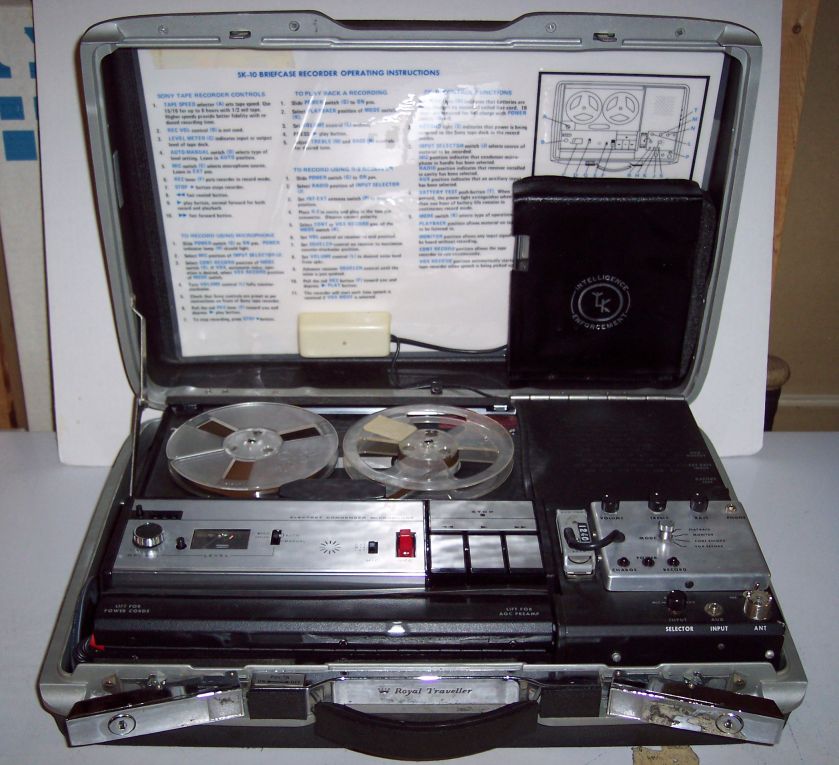 KEL / Bell & Howell SK-10D Audio Surveillance Briefcase
