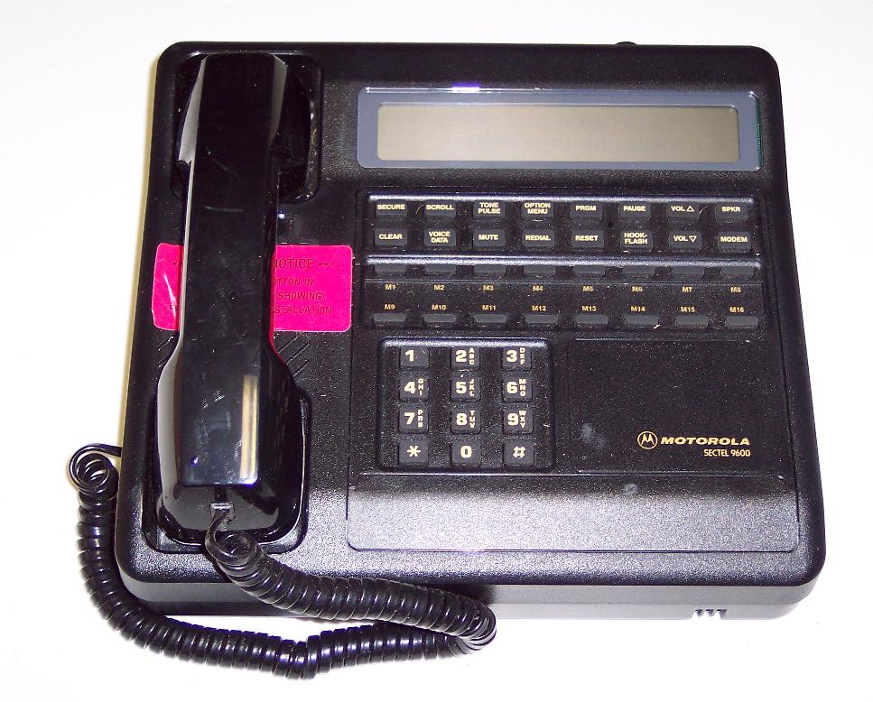 Téléphone sécure STU-III (Sectel 9600)